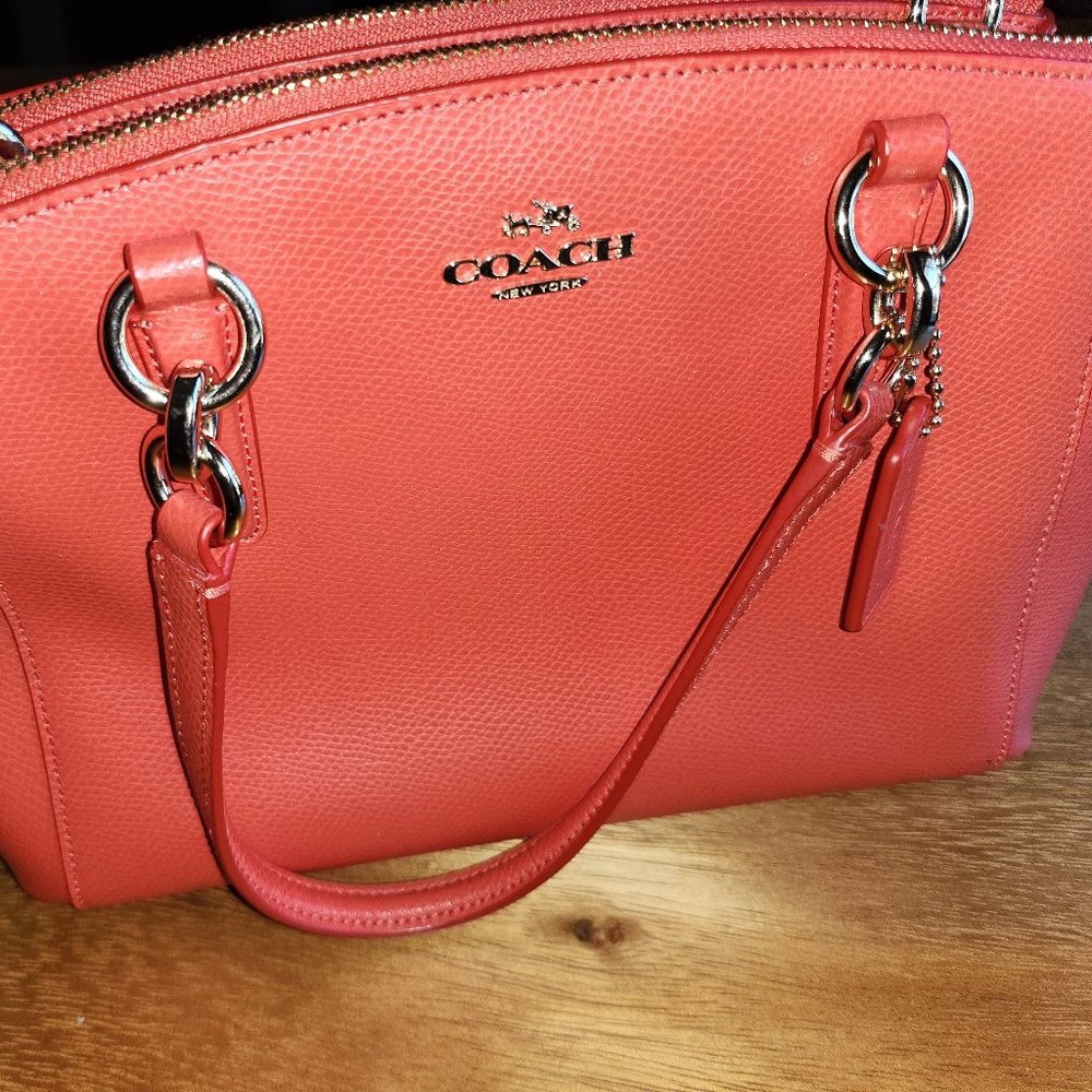 COACH two zip crossbody